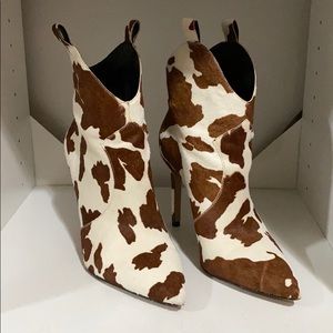 Jessica Simpson cow boots